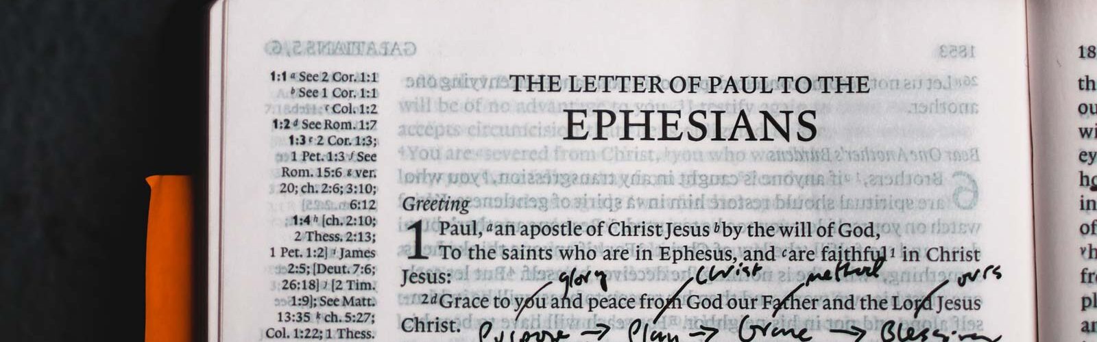 Ephesians sermon theme